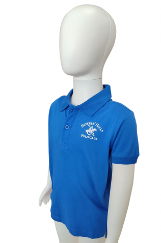 ΜΠΛΟΥΖΑ POLO ΓΙΑ  ΑΓΟΡΙ BEVERLY HILLS POLO 7636MP00236 ΜΠΛΕ ΡΟΥΑ