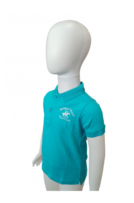 ΜΠΛΟΥΖΑ POLO ΓΙΑ  ΜΙΚΡΟ ΑΓΟΡΙ BEVERLY HILLS POLO 7676MP00095 ΤΥΡΚΟΥΑΖ