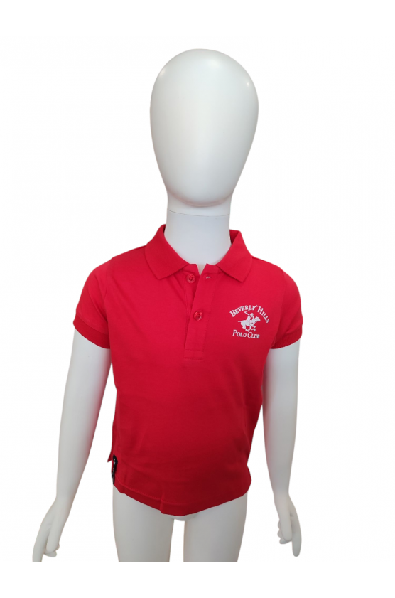 ΜΠΛΟΥΖΑ POLO ΓΙΑ   ΑΓΟΡΙ BEVERLY HILLS POLO 7636MP00237 ΚΟΚΚΙΝΟ
