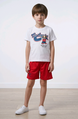 ΣΕΤ ΜΕ ΣΟΡΤΣ  ΓΙΑ ΜΙΚΡΟ ΑΓΟΡΙ BEVERLY HILLS POLO CLUB 7676K0011 WHITE