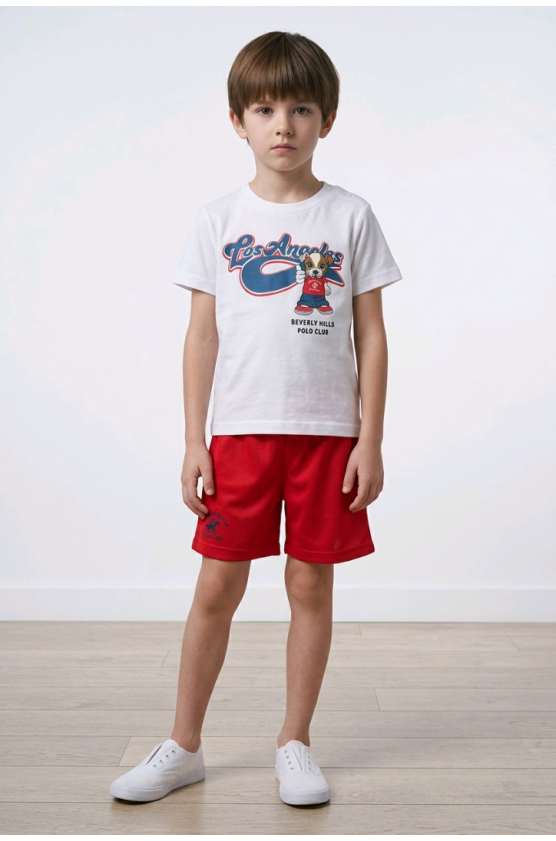 ΣΕΤ ΜΕ ΣΟΡΤΣ  ΓΙΑ ΜΙΚΡΟ ΑΓΟΡΙ BEVERLY HILLS POLO CLUB 7676K0011 WHITE