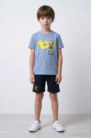 ΣΕΤ ΜΕ ΣΟΡΤΣ  ΓΙΑ ΜΙΚΡΟ ΑΓΟΡΙ BEVERLY HILLS POLO CLUB 7676K0011 BLUE