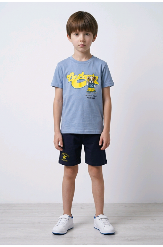 ΣΕΤ ΜΕ ΣΟΡΤΣ  ΓΙΑ ΜΙΚΡΟ ΑΓΟΡΙ BEVERLY HILLS POLO CLUB 7676K0011 BLUE