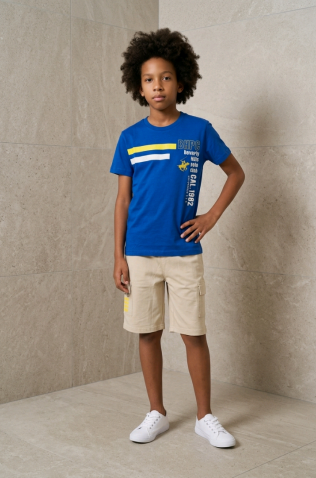 ΣΕΤ ΜΠΛΟΥΖΑ ΜΕ ΣΟΡΤΣ  ΓΙΑ  ΑΓΟΡΙ BEVERLY HILLS POLO CLUB 76B6K0061T AZUL