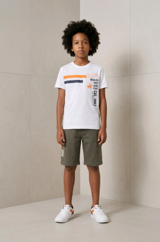 ΣΕΤ ΜΠΛΟΥΖΑ ΜΕ ΣΟΡΤΣ  ΓΙΑ  ΑΓΟΡΙ BEVERLY HILLS POLO CLUB 76B6K0061T WHITE