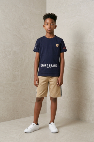 ΣΕΤ ΜΠΛΟΥΖΑ ΜΕ ΣΟΡΤΣ  ΓΙΑ  ΑΓΟΡΙ BEVERLY HILLS POLO CLUB 76B6K0060T BLUE