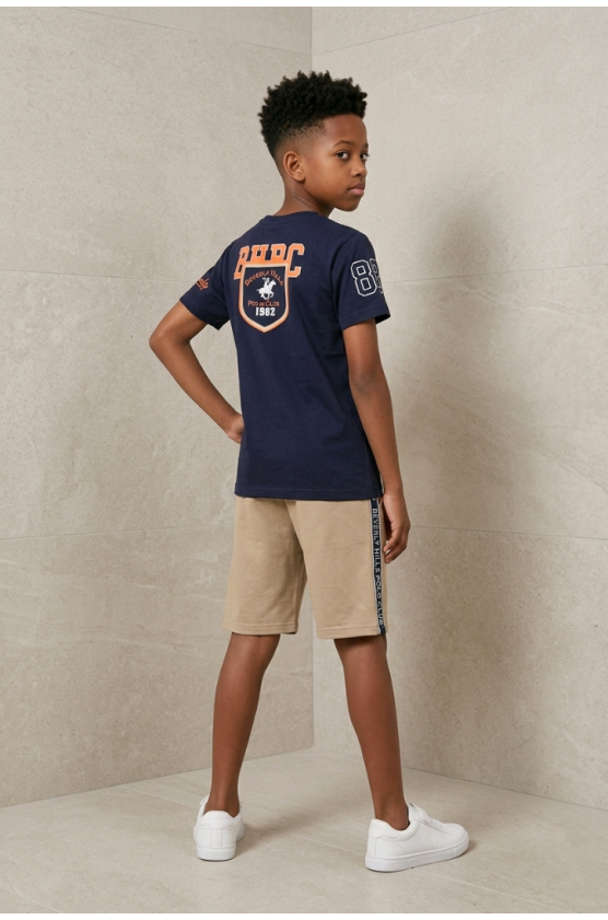 ΣΕΤ ΜΠΛΟΥΖΑ ΜΕ ΣΟΡΤΣ  ΓΙΑ  ΑΓΟΡΙ BEVERLY HILLS POLO CLUB 76B6K0060T BLUE