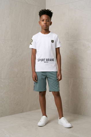 ΣΕΤ ΜΠΛΟΥΖΑ ΜΕ ΣΟΡΤΣ  ΓΙΑ  ΑΓΟΡΙ BEVERLY HILLS POLO CLUB 76B6K0061T WHITE