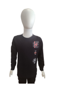 Μπλούζα μακό Για Αγόρι Beverly Hills Polo Club 76B1M0062 Black