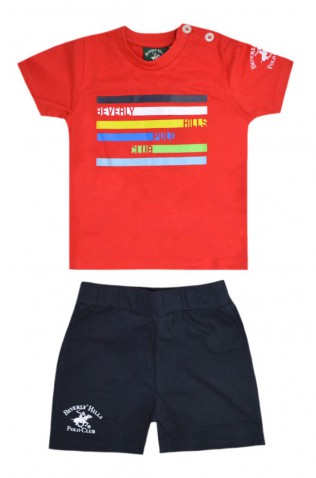 ΣΕΤ ΜΕ ΣΟΡΤΣ  ΓΙΑ ΜΙΚΡΟ ΑΓΟΡΙ BEVERLY HILLS POLO CLUB 7676K00079 RED