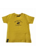 ΜΠΛΟΥΖΑ T-SHIRT ΓΙΑ  ΑΓΟΡΙ BEVERLY HILLS POLO 7636M00059 YELLOW