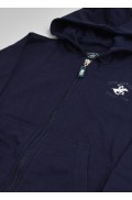 Ζακέτα  με κουκούλα για αγόρια Beverly Hills Polo Club 76B1F002 BLUE