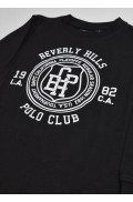 Μπλούζα μακό Για Αγόρι Beverly Hills Polo Club 76B1M0042 BLACK