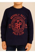 Μπλούζα μακό Για Αγόρι Beverly Hills Polo Club 76B1M0042 Blue
