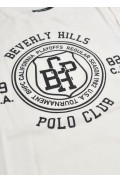 Μπλούζα μακό Για Αγόρι Beverly Hills Polo Club 76B1M0042 White
