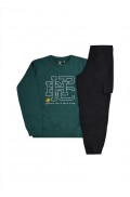 Σετ φόρμας για αγόρια Beverly Hills Polo Club 76B1Τ0014 FOREST GREEN