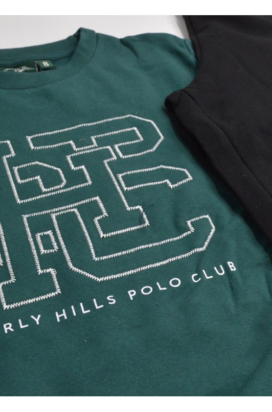 Σετ φόρμας για αγόρια Beverly Hills Polo Club 76B1Τ0014 FOREST GREEN
