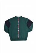 Σετ φόρμας για μικρά αγόρια Beverly Hills Polo Club 76B1Τ0020 FOREST GREEN