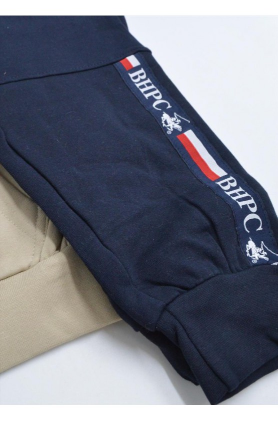 Σετ φόρμας για μικρά αγόρια Beverly Hills Polo Club 76B1Τ0020 NATURAL GREY
