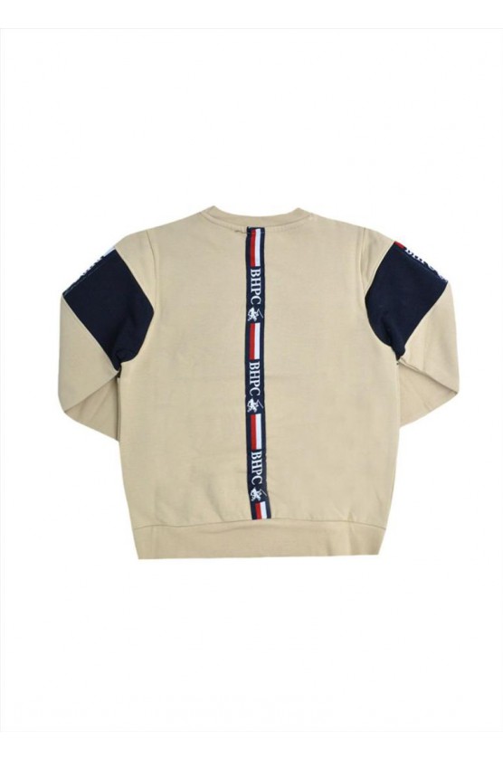 Σετ φόρμας για μικρά αγόρια Beverly Hills Polo Club 76B1Τ0020 NATURAL GREY