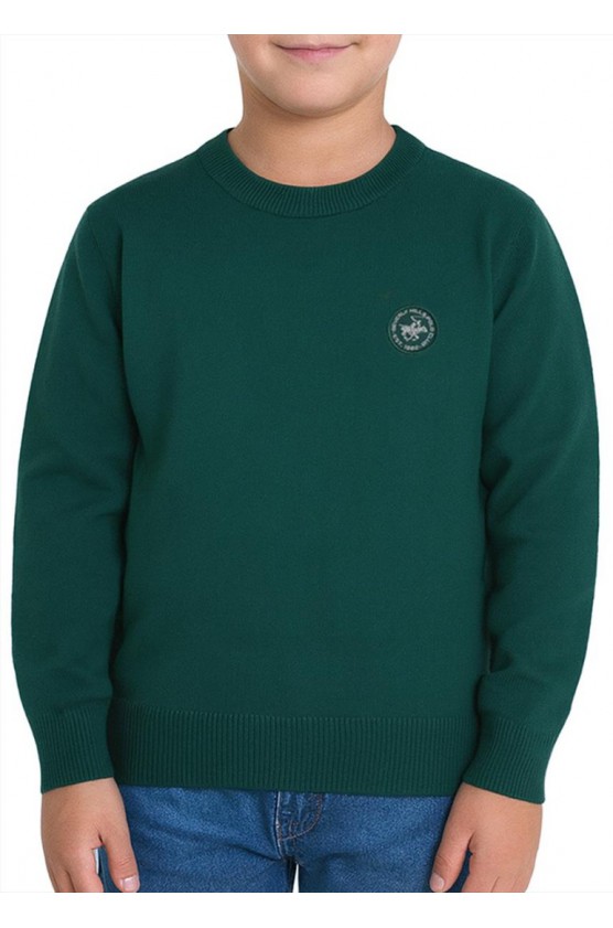 Παιδικό Πουλόβερ Beverly Hills Polo Club  76B1W0007 forest green