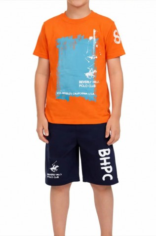 ΣΕΤ ΜΠΛΟΥΖΑ ΜΕ ΣΟΡΤΣ  ΓΙΑ  ΑΓΟΡΙ BEVERLY HILLS POLO CLUB 76B6K0049T ARANCIO
