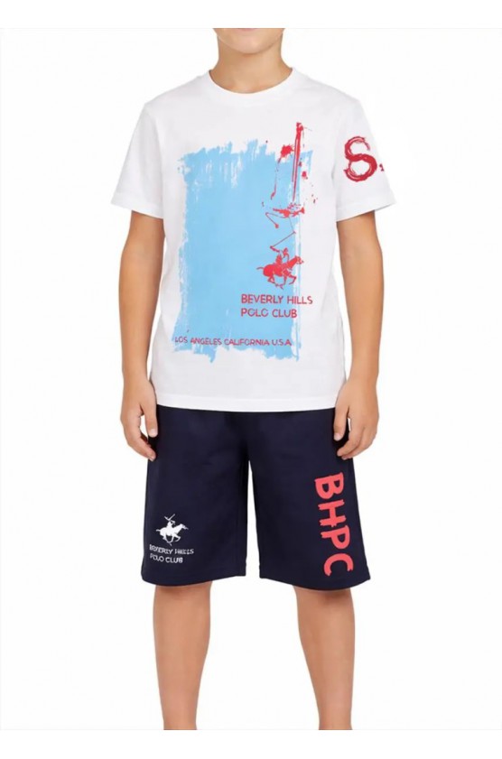 ΣΕΤ ΜΠΛΟΥΖΑ ΜΕ ΣΟΡΤΣ  ΓΙΑ  ΑΓΟΡΙ BEVERLY HILLS POLO CLUB 76B6K0049T WHITE