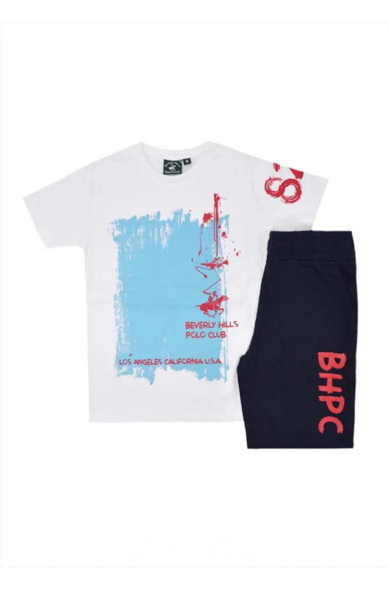 ΣΕΤ ΜΠΛΟΥΖΑ ΜΕ ΣΟΡΤΣ  ΓΙΑ  ΑΓΟΡΙ BEVERLY HILLS POLO CLUB 76B6K0049T WHITE