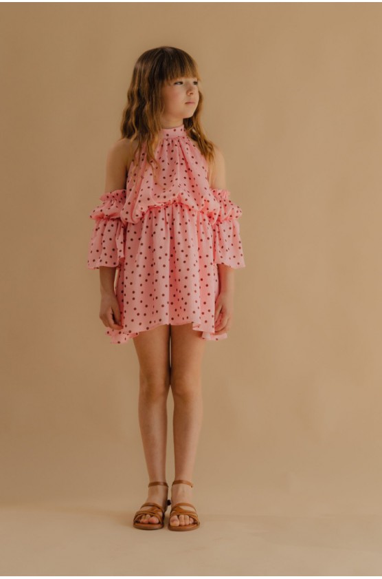 ΦΟΡΕΜΑ ΜΕ ΠΟΥ ΓΙΑ ΚΟΡΙΤΣΙΑ ALICE S26-A11031 ΡΟΖ