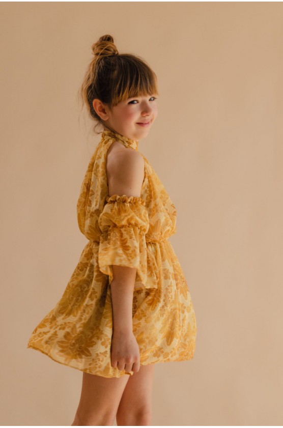 ΦΟΡΕΜΑ  ΓΙΑ ΚΟΡΙΤΣΙΑ ALICE S26-A11032 ΕΜΠΡΙΜΕ ΚΙΤΡΙΝΟ