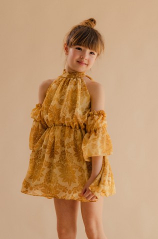 ΦΟΡΕΜΑ  ΓΙΑ ΚΟΡΙΤΣΙΑ ALICE S26-A11032 ΕΜΠΡΙΜΕ ΚΙΤΡΙΝΟ