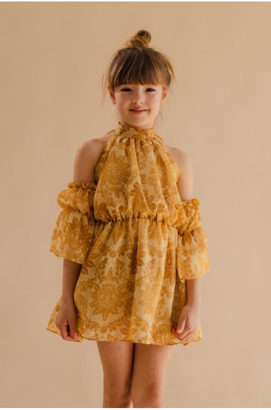 ΦΟΡΕΜΑ  ΓΙΑ ΚΟΡΙΤΣΙΑ ALICE S26-A11032 ΕΜΠΡΙΜΕ ΚΙΤΡΙΝΟ