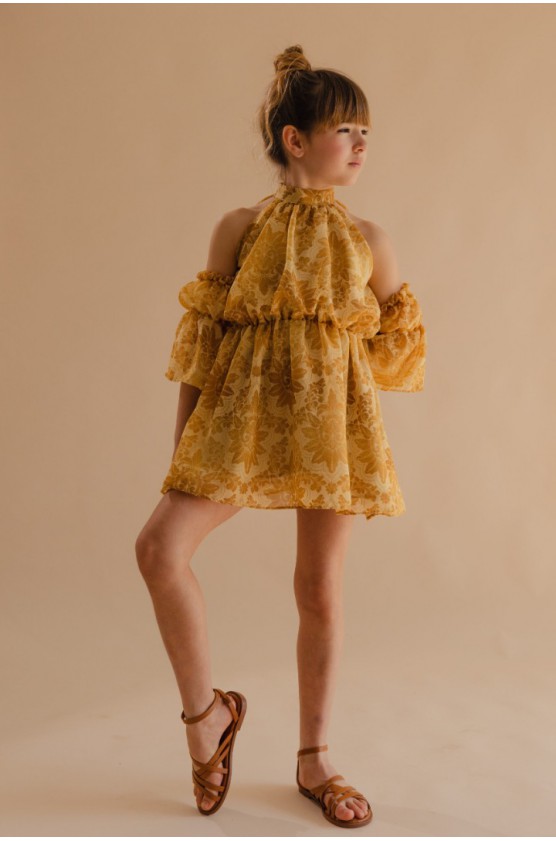 ΦΟΡΕΜΑ  ΓΙΑ ΚΟΡΙΤΣΙΑ ALICE S26-A11032 ΕΜΠΡΙΜΕ ΚΙΤΡΙΝΟ