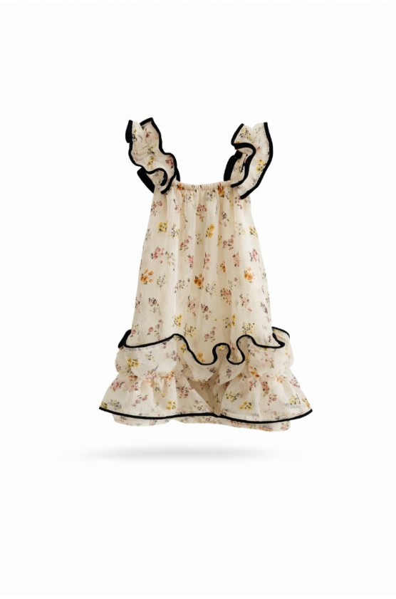 ΦΟΡΕΜΑ FLORAL  ΓΙΑ ΜΩΡΑ ΚΟΡΙΤΣΙΑ ALICE S26-A11121ΚΙΤΡΙΝΟ