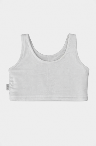 ΤΟΠ CROP BAMBOO ΓΙΑ ΚΟΡΙΤΣΙΑ ALICE S26-A14061 ΕΚΡΟΥ