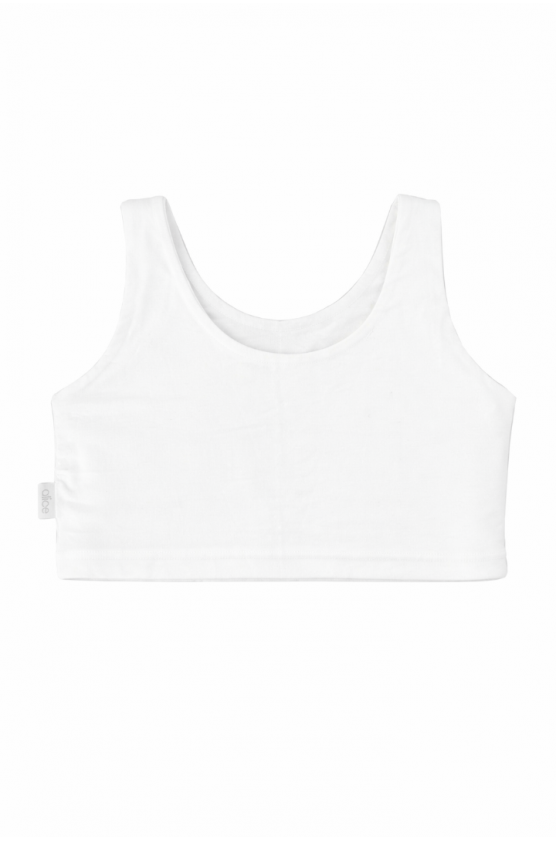 ΤΟΠ CROP BAMBOO ΓΙΑ ΚΟΡΙΤΣΙΑ ALICE S26-A14061 ΕΚΡΟΥ