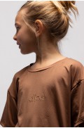 ΜΠΛΟΥΖΑ OVERSIZED ΓΙΑ ΚΟΡΙΤΣΙΑ ALICE S26-A14052 ΚΑΦΕ
