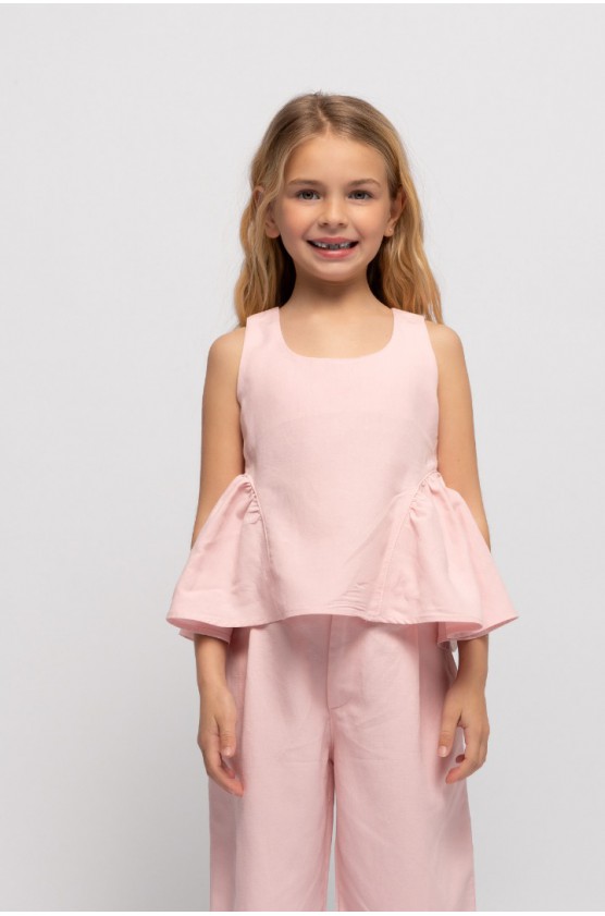 ΣΕΤ ΤΟΠ ΜΕ ΠΑΝΤΕΛΟΝΑ ΛΙΝΗ ΓΙΑ ΚΟΡΙΤΣΙΑ ALICE S26-A18121 ΡΟΖ