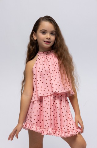 ΣΕΤ ΜΕ ΦΟΥΣΤΑ ΣΟΡΤΣ ΠΟΥΑ ΓΙΑ ΚΟΡΙΤΣΙΑ ALICE S26-A18051 ΡΟΖ