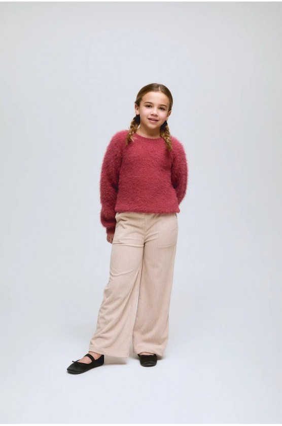 Παντελόνι κοτλε για κορίτσια Compania Fantastica 11462 μπεζ