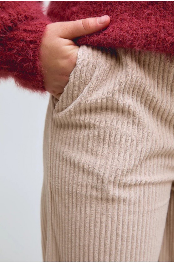 Παντελόνι κοτλε για κορίτσια Compania Fantastica 11462 μπεζ