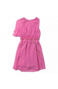 Φόρεμα με έναν ώμο  για κορίτσια  EBITA 242034 φούξια