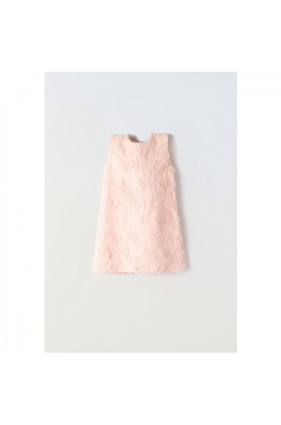 Φόρεμα αμάνικο  για κορίτσια  EBITA 242035 Σομόν