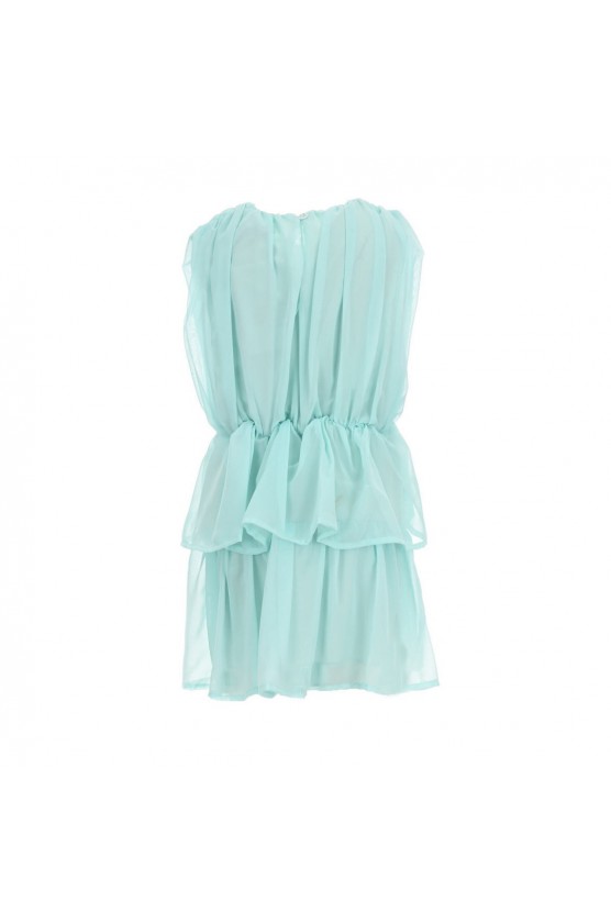 Φόρεμα αμάνικο  για κορίτσια  EBITA 242036 βεραμάν