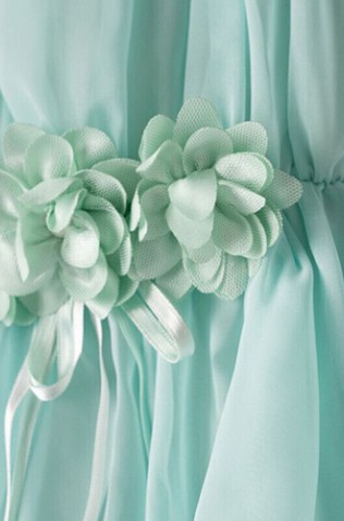 Φόρεμα αμάνικο  για κορίτσια  EBITA 242036 βεραμάν