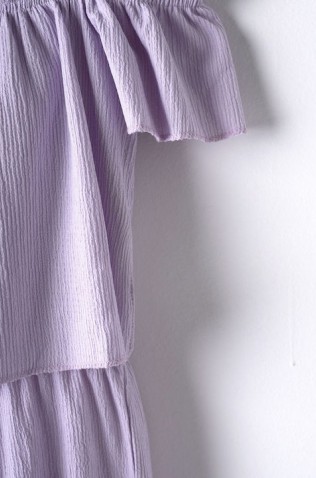 Ολοσωμή παντελόνα για κορίτσια EBITA 242090 λιλά