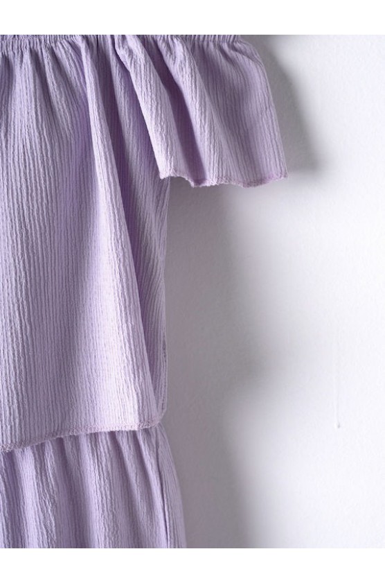 Ολοσωμή παντελόνα για κορίτσια EBITA 242090 λιλά