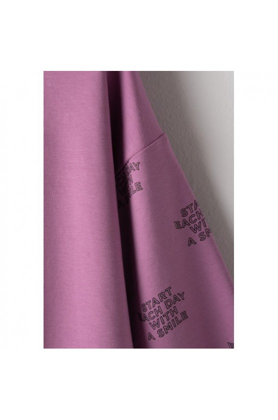 Σετ φόρμας με κουκούλα  για κορίτσια EBITA 243018 λιλά