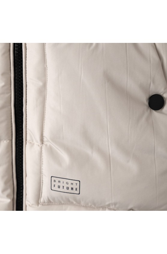 Αμάνικο μπουφάν για  κορίτσια EBITA 243053 εκρού