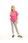 Σετ Μπλούζα με κολάν κάπρι Για Κορίτσι EBITA 254099 Ροζ